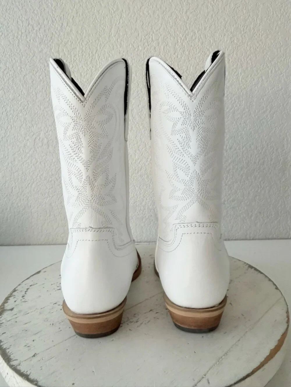 Lane Smokeshow Girls White Cowboy Boots Size 5 Western Cowgirl Kids Childrens